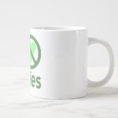 野菜が嫌い 愛はない ジャンボコーヒーマグカップ (右)
