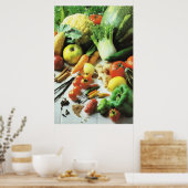 野菜ごちそう ポスター (キッチン)