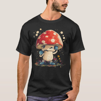 野菜とキノコ好きのためのクールボクシングテングタケ Tシャツ