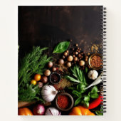 野菜とスパイスレシピ ノートブック (裏面)