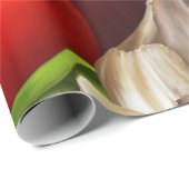 野菜とハーブオーガニック自然野菜の食品 ラッピングペーパー (ロールコーナー)