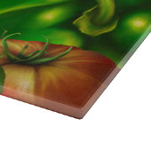 野菜とハーブ 有機 自然 新鮮な食品 カッティングボード (角)