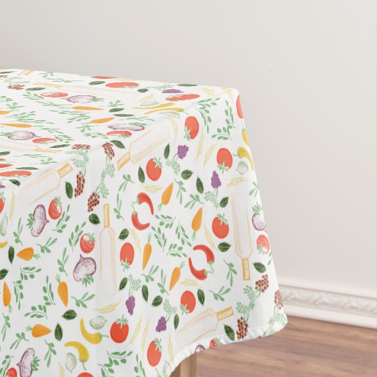 野菜とボトルグルメお尻テーブルクロス テーブルクロス (インサイチュ)
