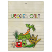 野菜のみ – クリップボード (裏面)