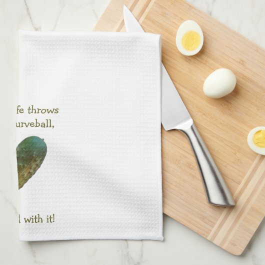 野菜のキッチンタオルおもしろいを添える キッチンタオル (四つ折り)