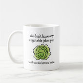 野菜のジョーク コーヒーマグカップ (左)