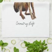 野菜のティータオル キッチンタオル (折り畳み)