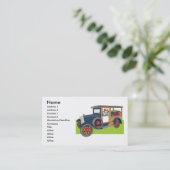 野菜のトラック 名刺 (スタンド正面)