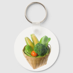 野菜のバスケット キーホルダー