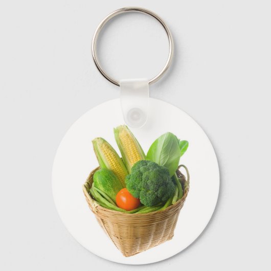 野菜のバスケット キーホルダー (正面)