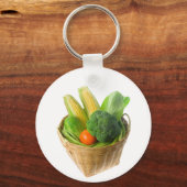 野菜のバスケット キーホルダー (正面)
