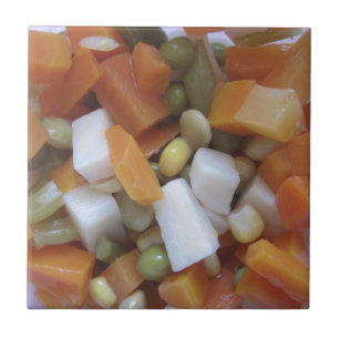 野菜のミックスを愛する タイル
