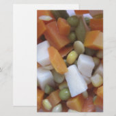 野菜のミックスを愛する 便箋 (正面/裏面)