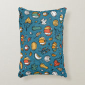 野菜のヴィンテージの背景。品違う種 アクセントクッション (正面(垂直))