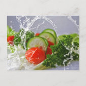 野菜の写真 ポストカード (正面)