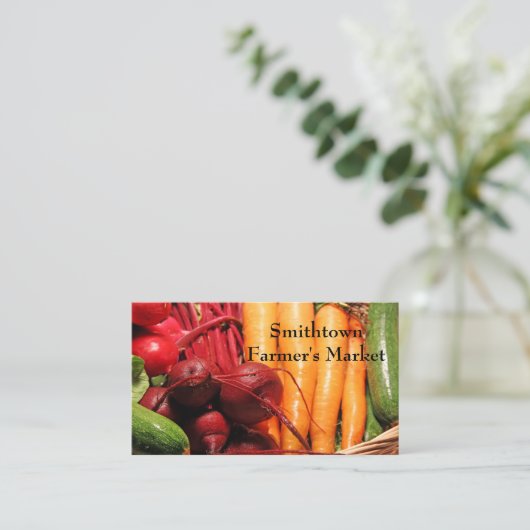野菜の名刺 名刺 (スタンド正面)