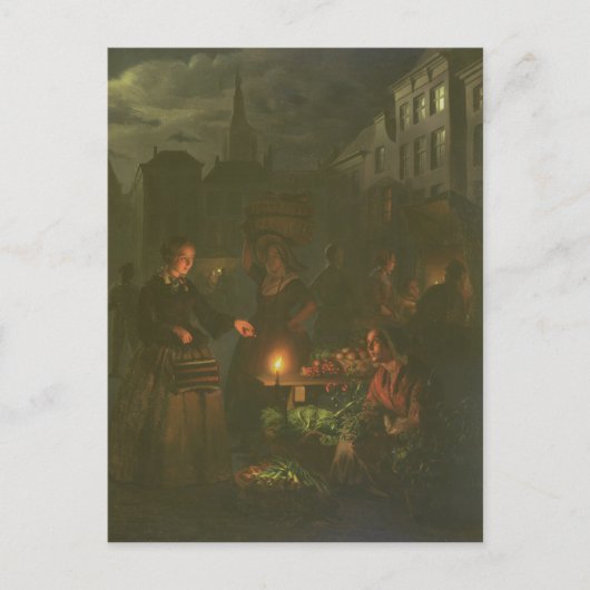 野菜の屋台 ポストカード (正面)