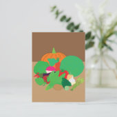 野菜の山のバリエーション ポストカード (スタンド正面)
