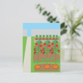 野菜の庭 ポストカード (スタンド正面)