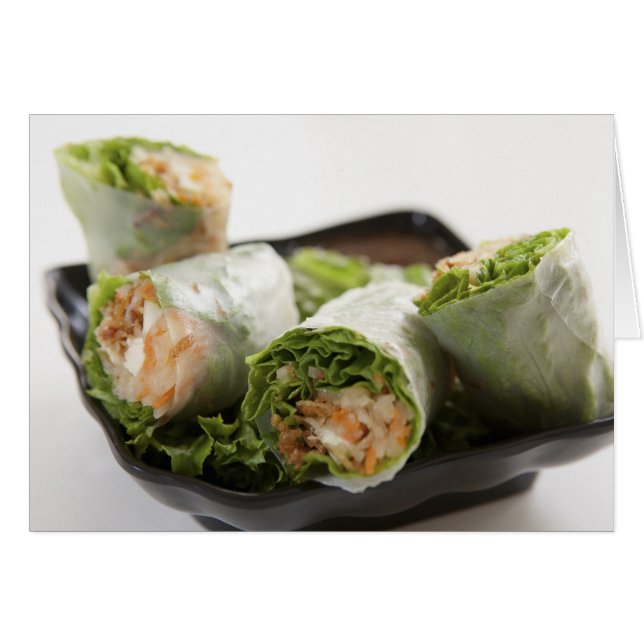 野菜の春巻き (正面横)
