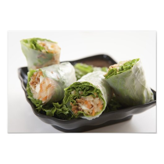 野菜の春巻き フォトプリント            (正面)