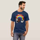 野菜の暗闇のTシャツを抱き締めて下さい Tシャツ (正面フル)
