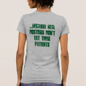 野菜の獣医 Tシャツ (裏面)