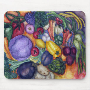 野菜の絵を描くこと マウスパッド