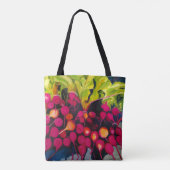 野菜の絵画バッグ トートバッグ (裏面)
