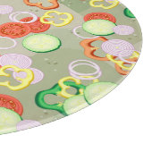 野菜の薄切りの食感 カッティングボード (角)