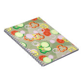 野菜の薄切りの食感 ノートブック (右側)