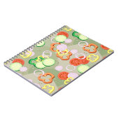 野菜の薄切りの食感 ノートブック (左側)