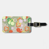 野菜の薄切りの食感 ラゲッジタグ (正面横)