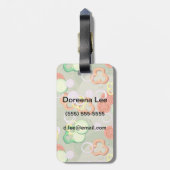 野菜の薄切りの食感 ラゲッジタグ (裏面縦)