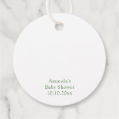 野菜の赤ちゃんシャワーポップ・アートの – それ！彼女がポップ! フェイバータグ (裏面)