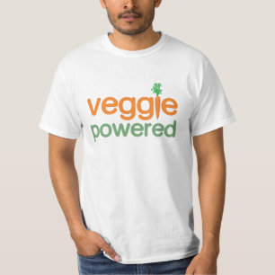 野菜の野菜によって動力を与えられるベジタリアン Tシャツ
