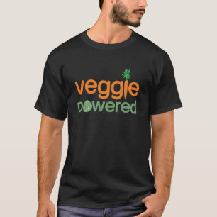 野菜の野菜によって動力を与えられるベジタリアン Tシャツ