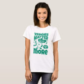 野菜は大切+その他 Tシャツ (正面フル)