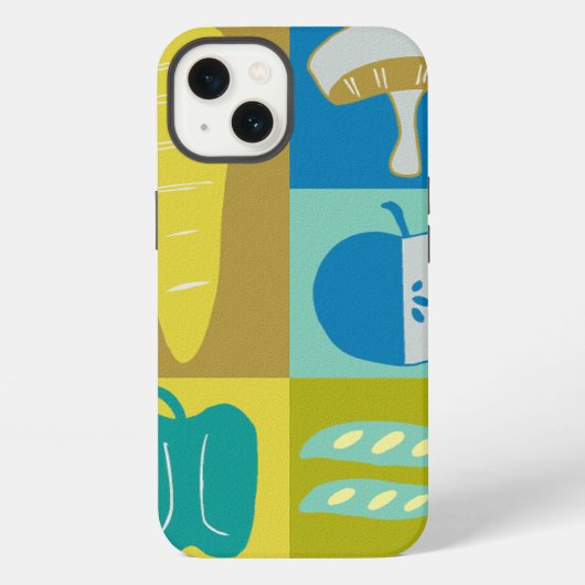 野菜はIIを妨げます iPhoneケース (裏面)