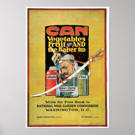 野菜や果物、カイザーも楽しめる ポスター