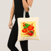 野菜を愛し、バッグ トートバッグ (正面(商品))