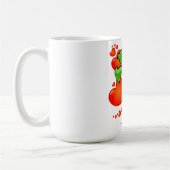 野菜を愛し、マグカップ コーヒーマグカップ (左)
