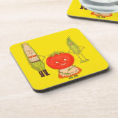 野菜を満たす コースター (左側)