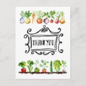 野菜を食べることへの感謝 ポストカード (正面)