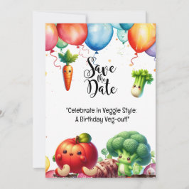 野菜を食べることへの感謝 招待状