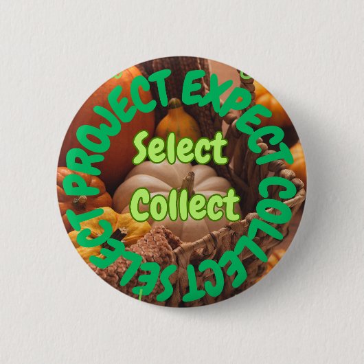野菜アイコンバッジ – プロジェクトの選択デザイン 缶バッジ (正面)