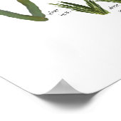 野菜アルファベット野菜子供部屋 – 食べ物ABC ポスター (角)