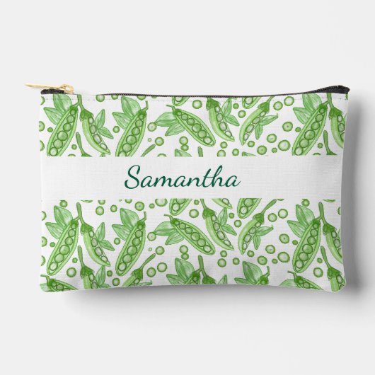 野菜エンドウ アクセサリーポーチ (正面)