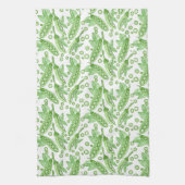 野菜エンドウ キッチンタオル (縦)