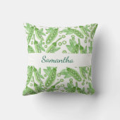 野菜エンドウ クッション (裏面)